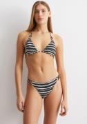 Marc O'Polo Triangel-bikinitop Summer Blacks met decoratieve ringdetai...