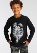 KIDSWORLD Shirt met lange mouwen WHITE LION Lange mouwen, basic pasvor...