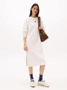TOMMY JEANS Sweatjurk TJW BADGE SWEAT MIDI DRESS