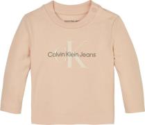 Calvin Klein Shirt met lange mouwen MONOGRAM LS T-SHIRT voor baby’s to...