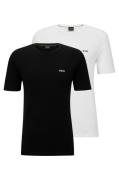 BOSS GREEN T-shirt met logoprint (set, 2)