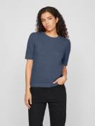Vila Trui met korte mouwen VIDALO O-NECK S/S KNIT TOP - NOOS
