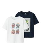 Name It T-shirt NMMVOTO 2P SS NREG TOP (set, 2-delig)