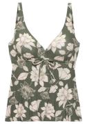s.Oliver RED LABEL Beachwear Beugeltankinitop Lady met een bloemmotief