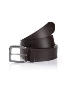 Tom Tailor Leren riem TTSCOTT 3,5 cm breed, herenriem, jeans en casual...
