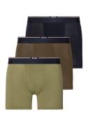 BOSS Boxershort BoxerBr 3P Natura met logo-opschrift op de band (set, ...