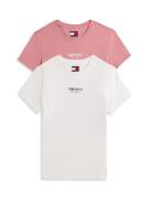 TOMMY JEANS Shirt met korte mouwen TJW 2PACK ESSENTIAL LOGO 2 TEE (set...