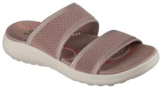 Skechers Slippers SPORTY SLIM , wig sandaal, strand schoen in vegan ve...