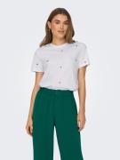 Only Shirt met korte mouwen ONLKETTY LIFE S/S O-NECK TOP JRS NOOS