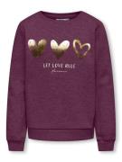 KIDS ONLY Sweatshirt KOGMARY LIFE L/S O-NECK BOX SWT