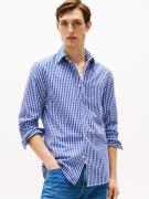Tommy Hilfiger Overhemd met lange mouwen FLEX POPLIN GINGHAM SHIRT