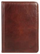 Piké Aktetas echt leer, made in italy