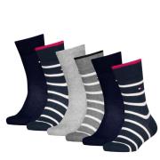 Tommy Hilfiger Sokken TH KIDS SOCK 6P BRETON STRIPE ECOM (6 paar)