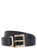 HUGO Leren riem Amelia-G Sz25 Stijlvolle sluiting met logo hanger