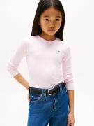 Tommy Hilfiger Shirt met lange mouwen POINTELLE TOP LS voor kinderen t...