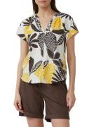 s.Oliver Blouse met korte mouwen met print all-over