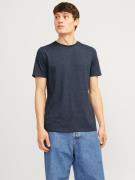 Jack & Jones Shirt met ronde hals JJEORGANIC MELANGE TEE SS O-NECK NOO...