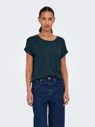 Only T-shirt ONLMOSTER – Shirt met korte mouwen en omslag en klassieke...