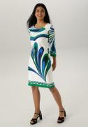 Aniston SELECTED Jerseyjurk met fantasierijke alloverprint