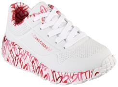 Skechers Sneakers UNO LITE-LOVELY LUV , veterschoen met bedrukte zool,...