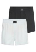 BOSS Boxershort 2P Boxer S. CW Peach met boss logopatch op de tailleba...