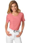 Casual Looks Shirt met ronde hals Shirt (1-delig)