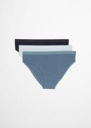 Marc O'Polo Slip Essentials met elastische band met logo (Set van 3)