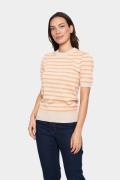 Saint Tropez Trui met korte mouwen MilaSZ SS Striped