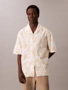 Calvin Klein Overhemd met korte mouwen SS CMP CLLR AP LNN R