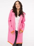 Zwillingsherz Vest Mona met contrasterende blikvanger-beslag