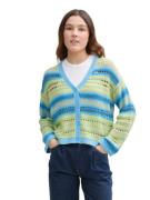 Tom Tailor Denim Cardigan met streepmotief