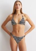 Marc O'Polo Bikinibroekje Summer Blacks met zijlijke ringaccenten