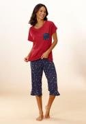 Vivance Dreams Capripyjama met schattige hart-sterrenprint (2-delig, 1...