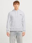Jack & Jones Hoodie JJBEAU – Sweater met logo print, slim fit en katoe...