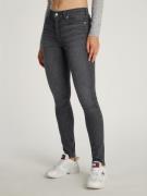 TOMMY JEANS Skinny fit jeans NORA MR SKNY AH1280 met wasbeurt, met log...