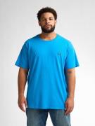 Petrol Industries Shirt met ronde hals met geborduurd logo