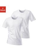 H.I.S T-shirt met ronde hals perfect als ondershirt (2-delig, Set van ...
