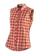 Maier Sports Functionele blouse Paloma Geruite, mouwloze blouse voor w...