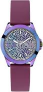 Guess Kwartshorloge MENAGERIE Horloge, dameshorloge, siliconen band, m...