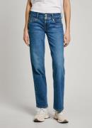 Pepe Jeans Straight jeans LW met dubbele knoopsluiting