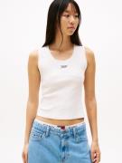 TOMMY JEANS Tanktop TJW SLIM SCRIPT RIB TANK TOP