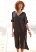 Lascana Lange tuniek gemaakt van lichtgewicht chiffon