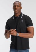 DELMAO Poloshirt Korte mouwen, losse pasvorm, polokraag, voor tennis o...