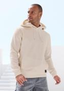 John Devin Hoodie Langarm, sweatshirt met ronde hals en capuchon, kato...