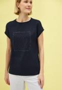 Cecil T-shirt met glitterprint