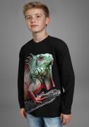KIDSWORLD Shirt met lange mouwen GECKO, Fotoprint