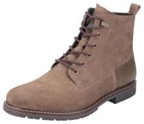 Rieker Veterlaarsjes hakken, veterschoenen, zakelijke schoen met decor...