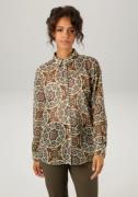 Aniston CASUAL Overhemdblouse met fantasierijke mandala-print