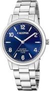 CALYPSO WATCHES Kwartshorloge Basic Horloge, herenhorloge, stalen band...