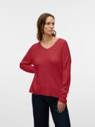 Vero Moda Trui met V-hals VMCREWLEFILE LS V-NECK BLOUSE NOOS